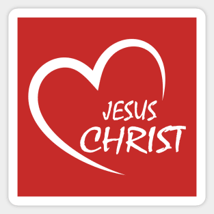 Love Jesus Christ Sticker